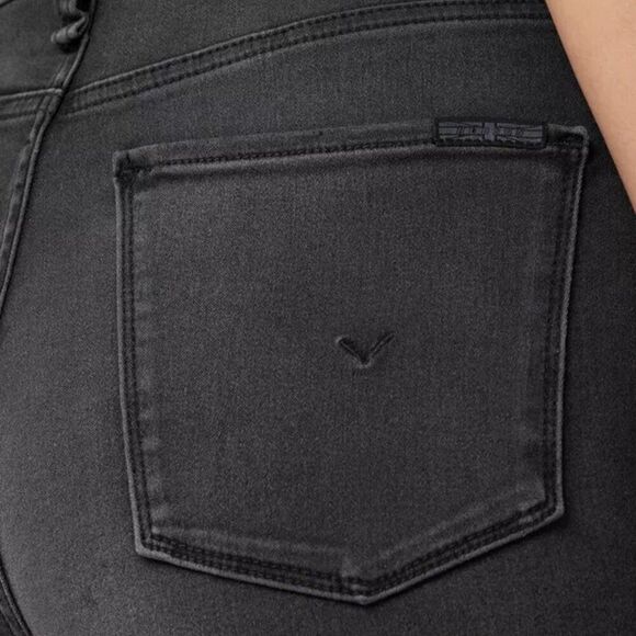 Hudson Noa Mid Rise Straight Crop Jeans in Twin Flame Size 33 NWOT - Picture 7 of 8